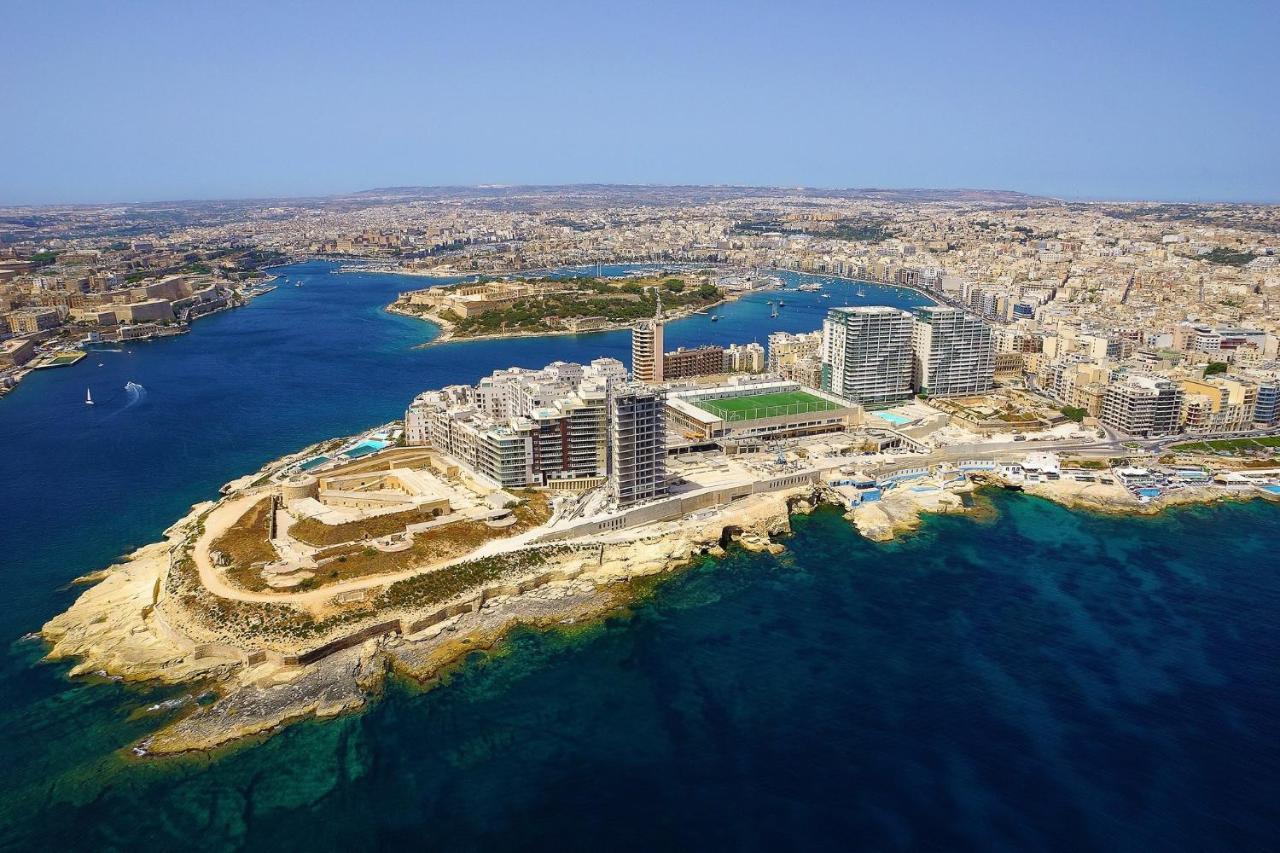 Modern Family Holiday Retreat In Gzira 斯利马 外观 照片